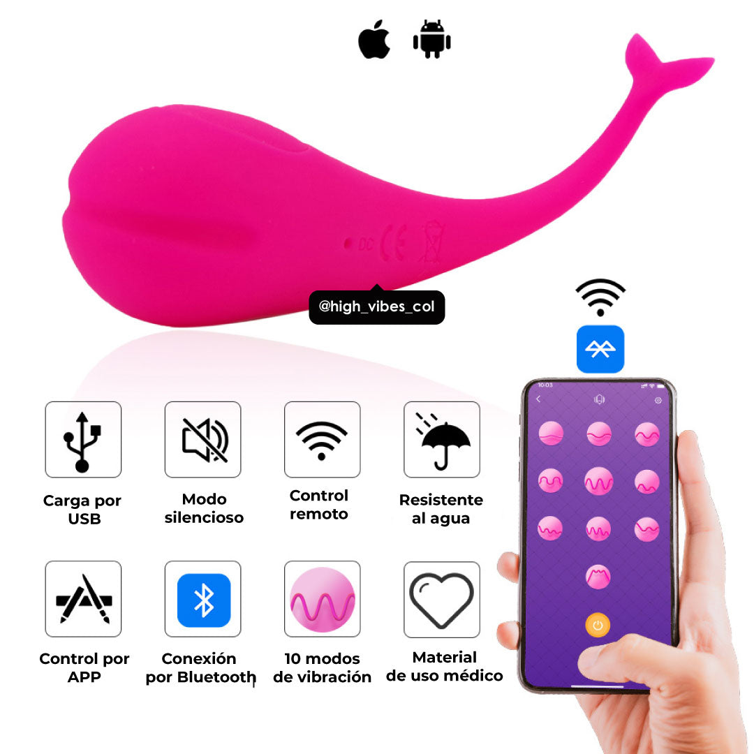 Vibrador Inteligente con Control Remoto: Placer al Alcance de un Toque